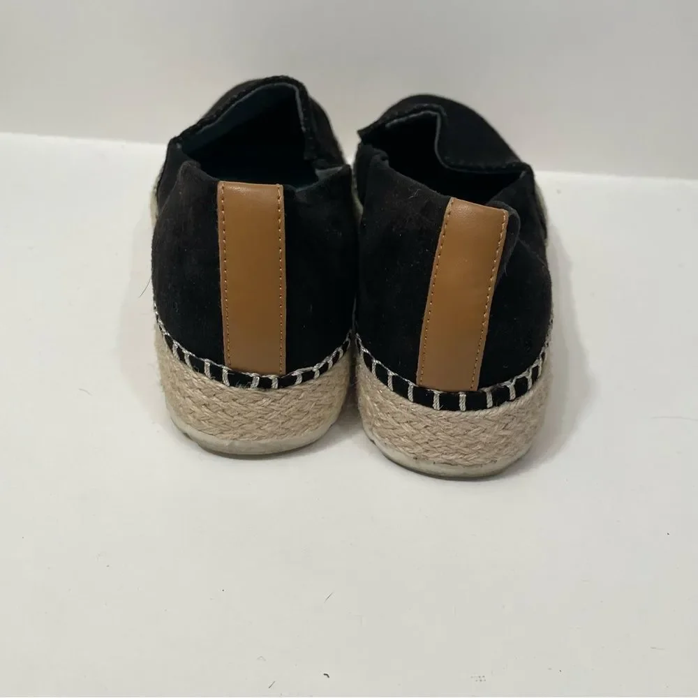Dr. Scholl’s Black Platform Espadrille Flats